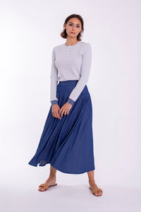 MONN DENIM MAXI SKIRT