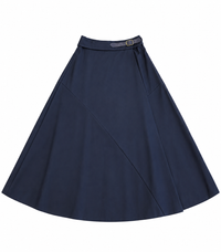 IN:05 HIGH-WAISTED MIDI SKIRT W BUCKLE