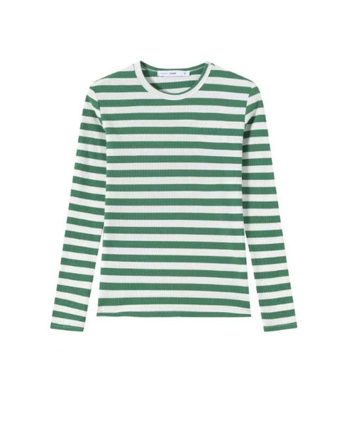 IN:05 RIBBED STRIPE TEE