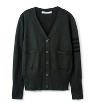 IN:05 STRIPED SLEEVE CARDI