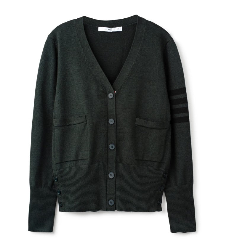 IN:05 STRIPED SLEEVE CARDI