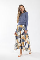 MONN BUTTER REVERSE SEAM TEE