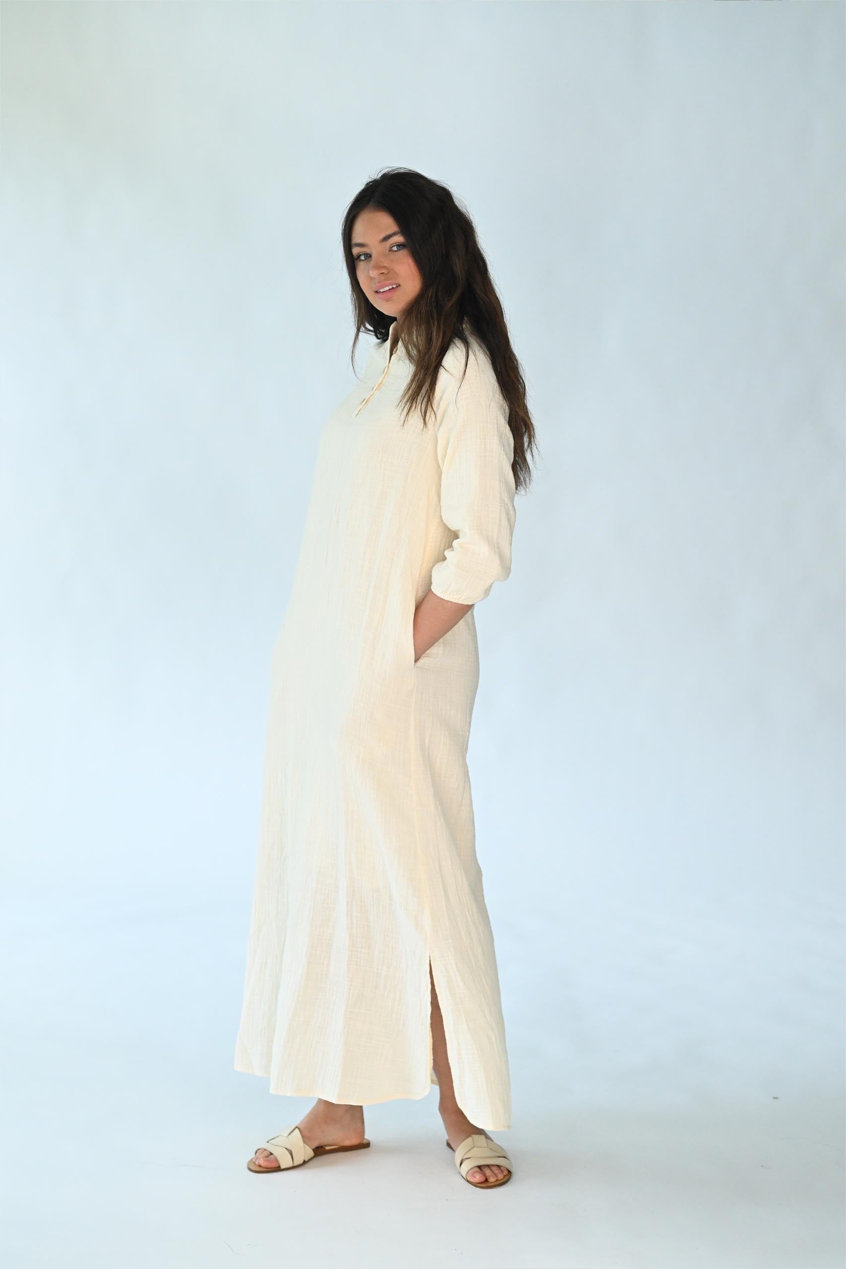 MONN GAUZE DRESS