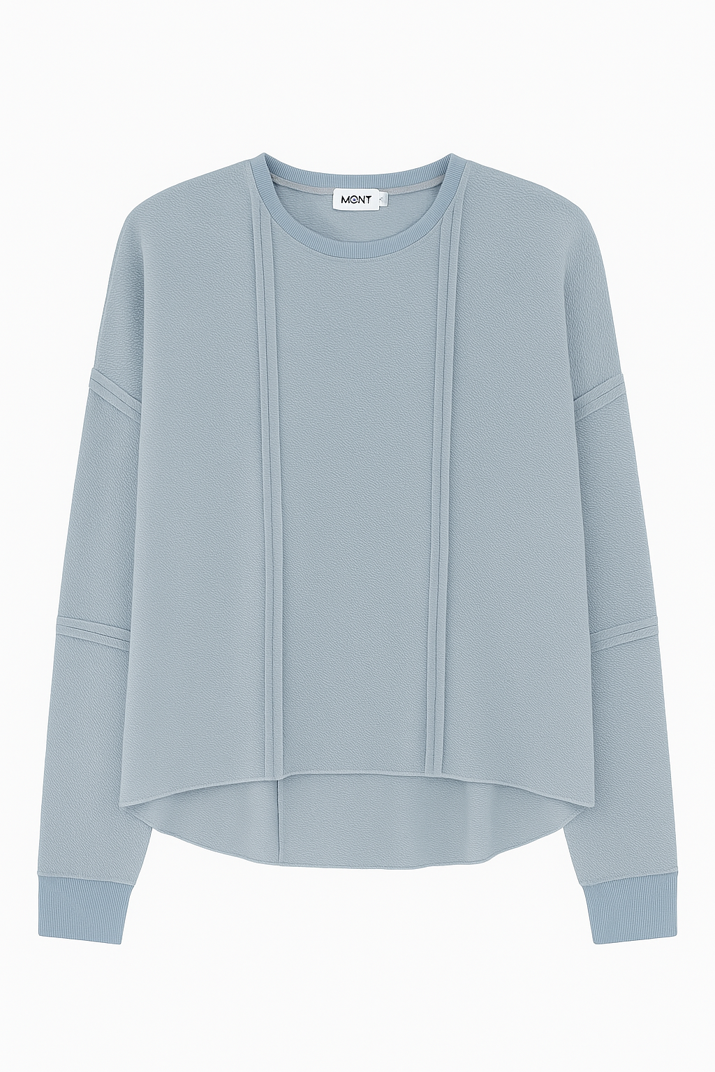 MONN RAW SEAM HI LO TEE