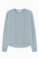 MONN RAW SEAM HI LO TEE