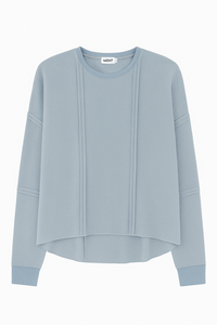 MONN RAW SEAM HI LO TEE