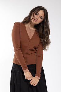 MONN V-Neck Insert Tee