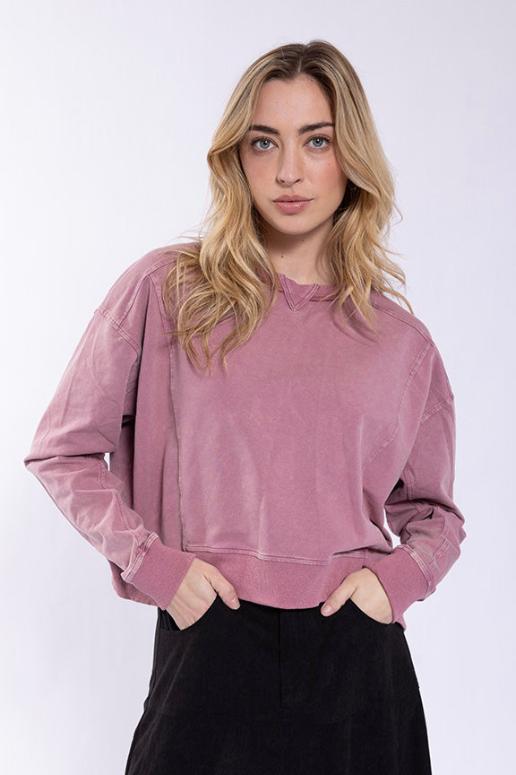 Monn Seam Detail Sweatshirt