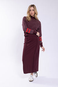 Monn Stripe Detail Sweatshirt