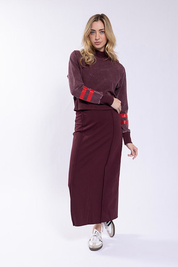 Monn Stripe Detail Sweatshirt