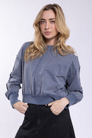 Monn Raw Seams Sweatshirt