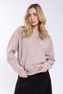 Monn Wide Rib Detail Sweatshirt