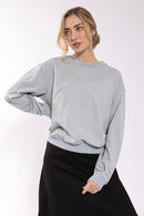 Monn Embossed Back Sweatshirt