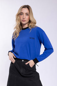 Monn Textured Ringer Sweatshirt