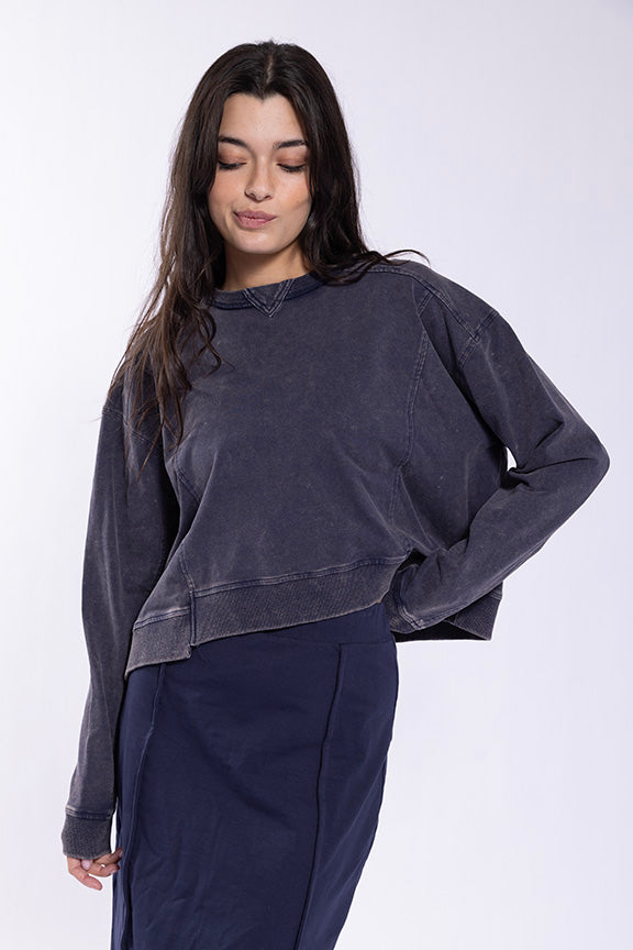 Monn Sweatshirt Skirt
