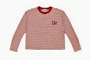 MONN Striped Monogram Tee