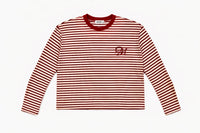MONN Striped Monogram Tee