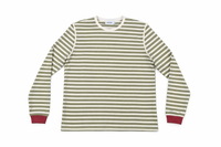 MONN Striped Contrast Tee
