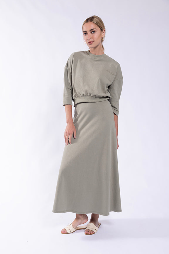 MONN A-LINE SWEATSKIRT