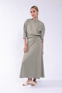 MONN A-LINE SWEATSKIRT