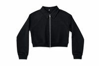 MONN POLO ZIP UP SWEATSHIRT