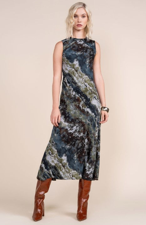 APPARALEL AMELIE MARBLE DRESS