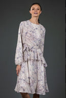 MADISON & PARK FADED SNAKE PRINTED DRESS