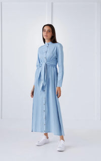 UNAYA MAXI VEST DRESS