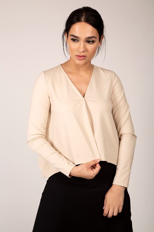 MAPLE & CLIFF ASYMMETRICAL CARDIGAN