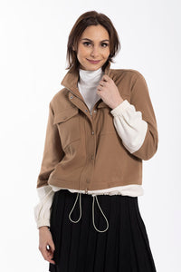 MAPLE & CLIFF COLORBLOCK JACKET