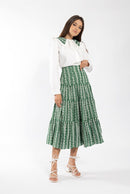 MAPLE & CLIFF EYELET COLLAR BLOUSE