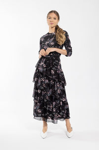 MAPLE & CLIFF FLORAL BLOUSE