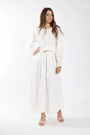 MAPLE & CLIFF TEXTURED BLOUSE