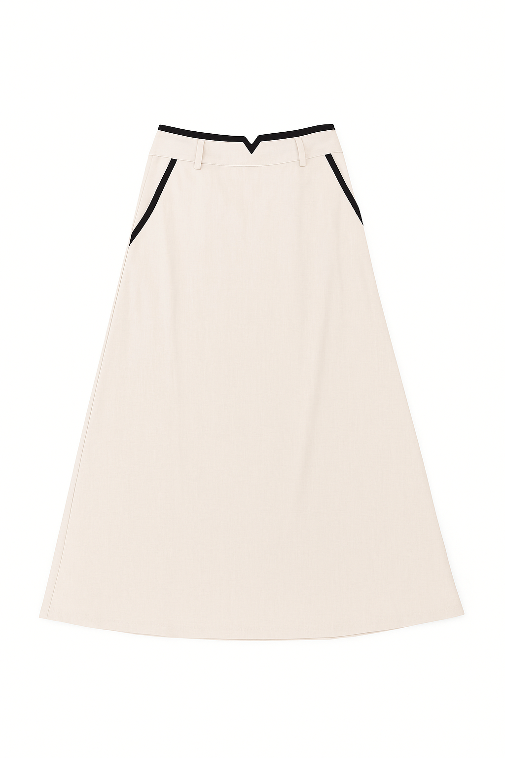 MAPLE & CLIFF  NOTCH WAIST SKIRT