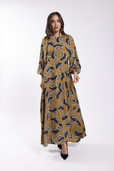 MAPLE & CLIFF Wing Print Dress