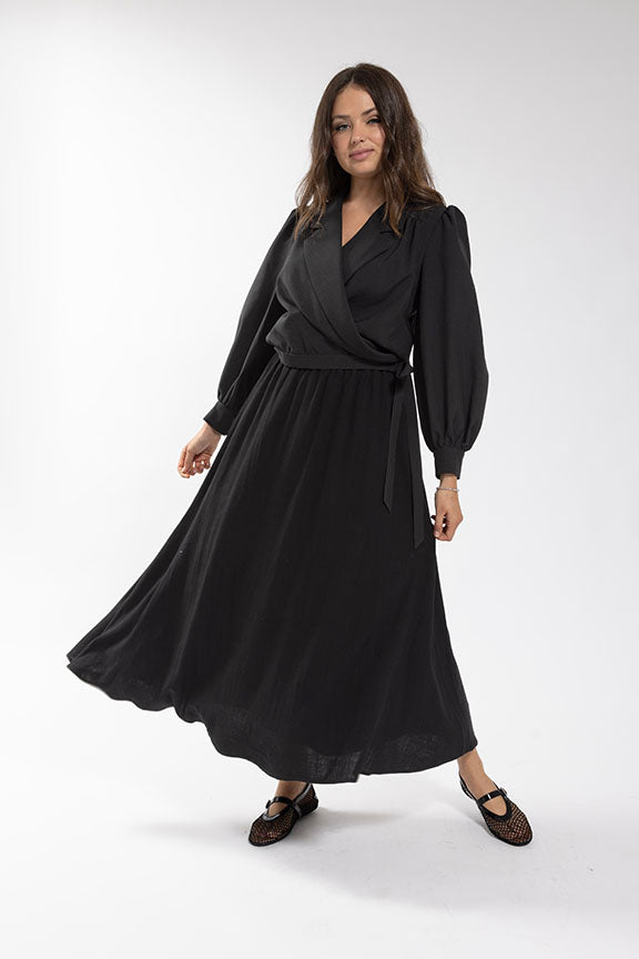 MAPLE & CLIFF Linen Circle Skirt