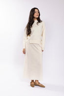 Maple & Cliff Chenille A-Line Skirt