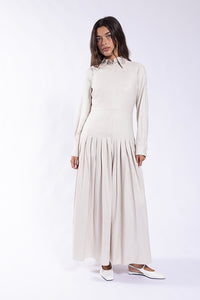 MAPLE & CLIFF EMBROIDERED COLLAR BLOUSE