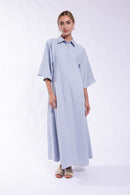MAPLE & CLIFF RAGLAN SLEEVE SHIRTDRESS
