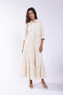 MAPLE & CLIFF CROCHET SHIRTDRESS