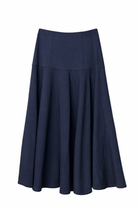 MAPLE & CLIFF PANELED YOKE SKIRT