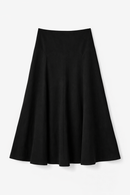 MAPLE & CLIFF SCALLOPED YOKE PANELED SKIRT