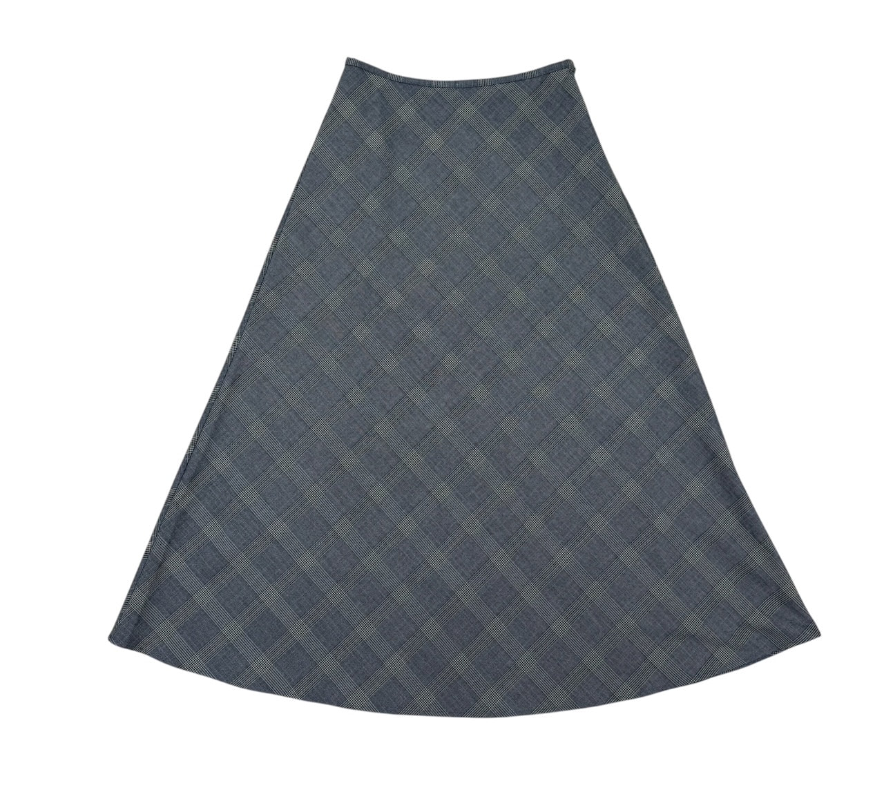 MAPLE & CLIFF BIAS GLEN CHECK MAXI SKIRT