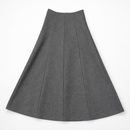 MAPLE & CLIFF PANELED MAXI SKIRT