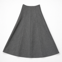 MAPLE & CLIFF PANELED MAXI SKIRT