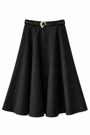 MAPLE & CLIFF TAFFETA EVENING SKIRT