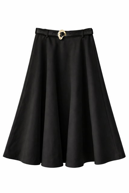 MAPLE & CLIFF TAFFETA EVENING SKIRT