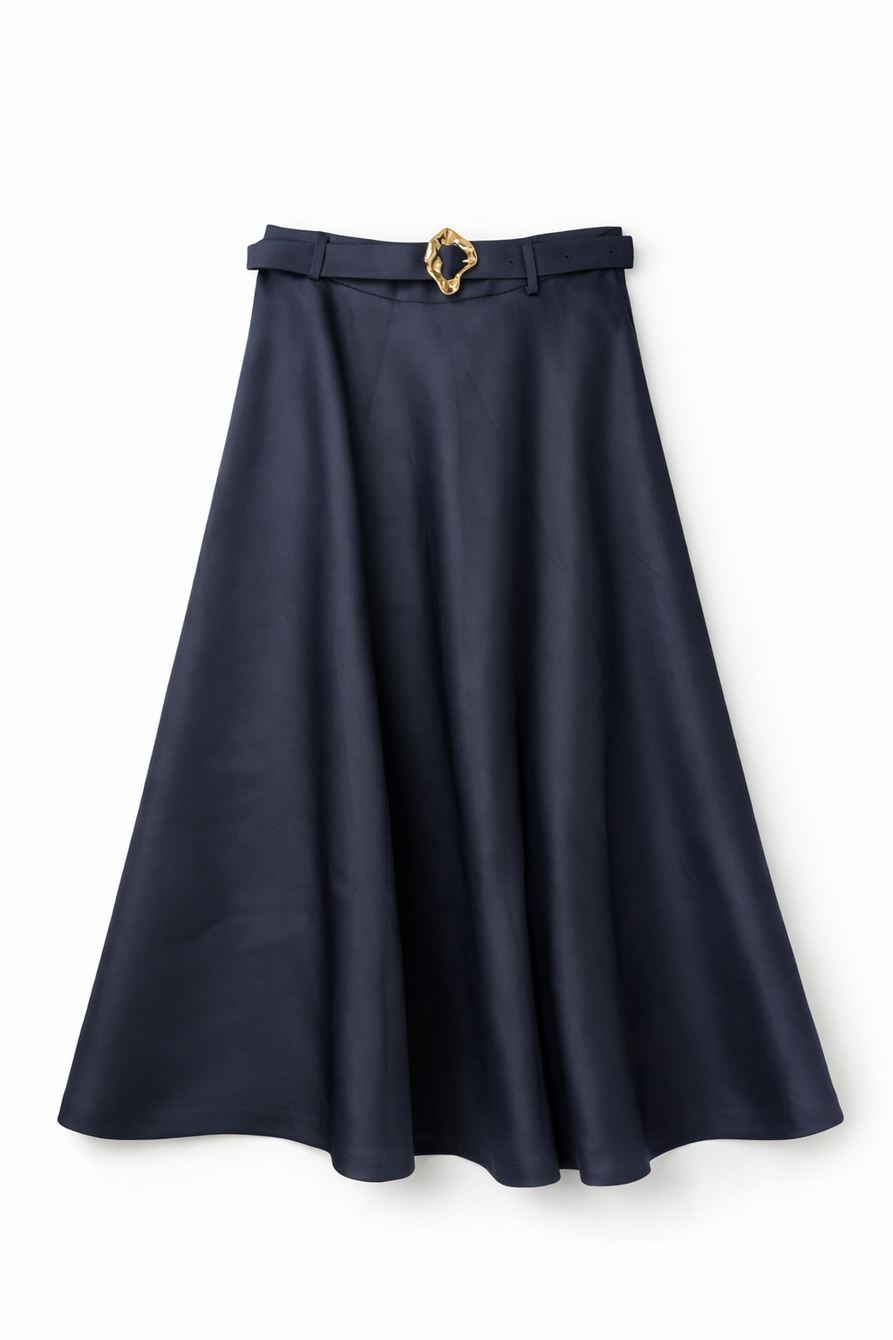 MAPLE & CLIFF TAFFETA EVENING SKIRT
