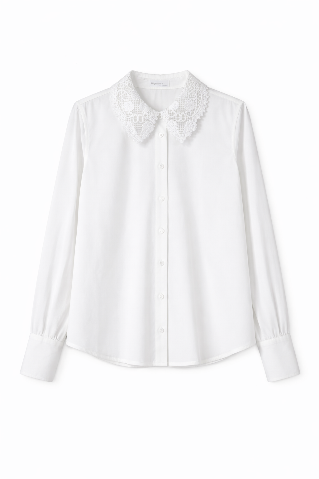 MAPLE & CLIFF CROCHET LACE COLLAR BLOUSE