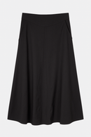 MCQUEEM BASIC POCKET SKIRT W CENTER PLEAT